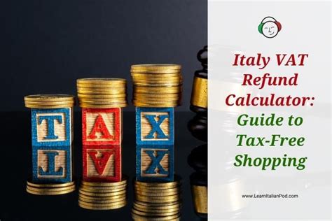 italy tax refund calculator.